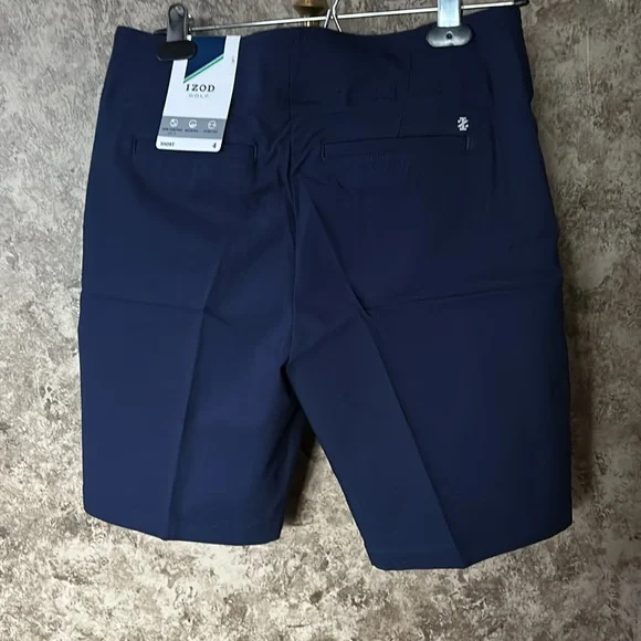 Womens Izod Golf Short-Size 4-Navy - Picture 2 of 4